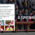 José Moncada señala que el gobierno viaja a Roma pero no resalta elección del nuevo papa León XIV