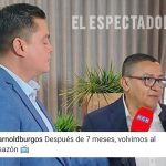Arnold Burgos retoma su trabajo como periodista luego de participar en las elecciones primarias