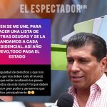 Rodríguez llama a la ciudadanía a exigir sus pagos igual que los inversionistas de Koriun